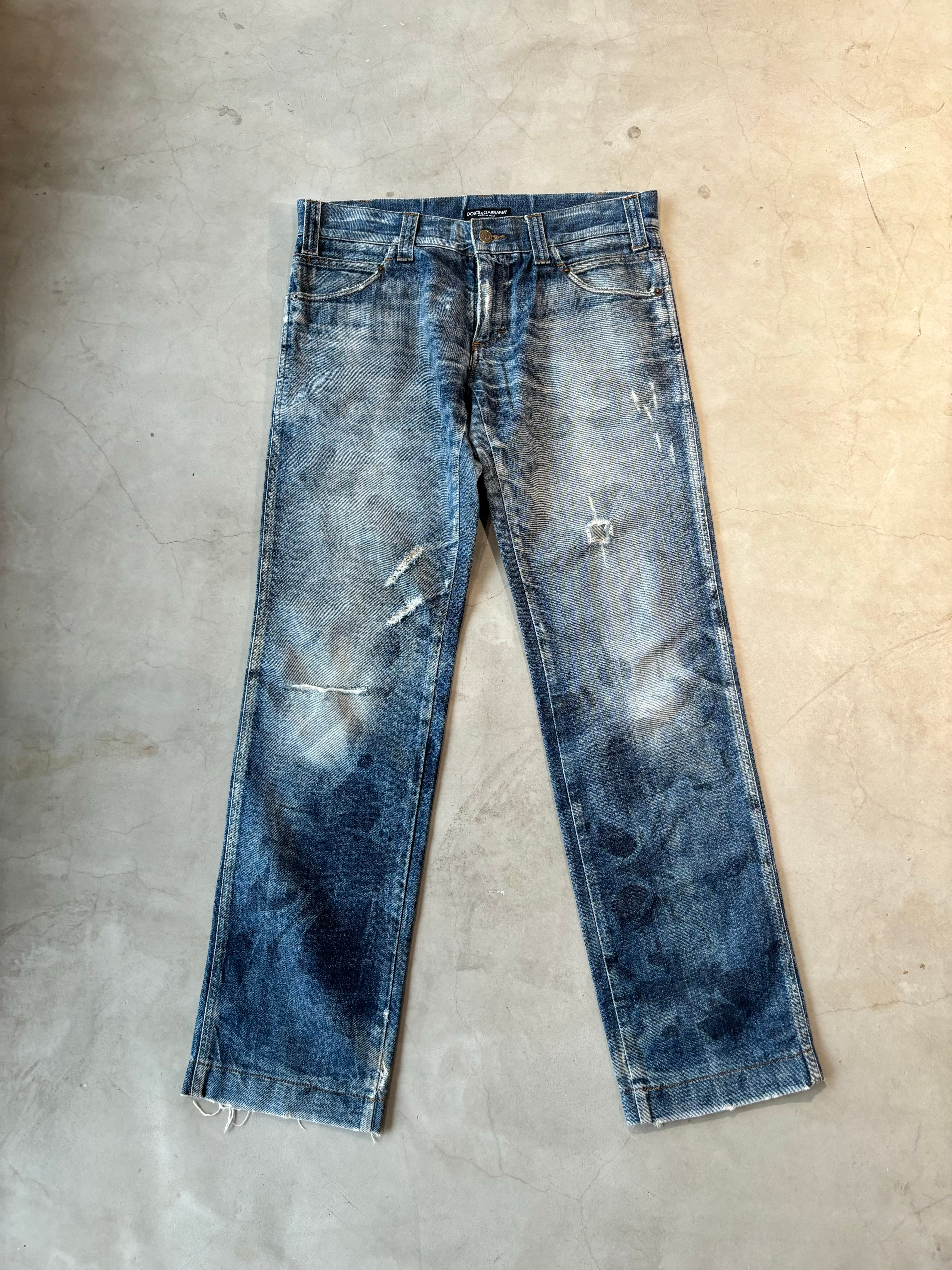 DOLCE & GABBANA, Denim Pants