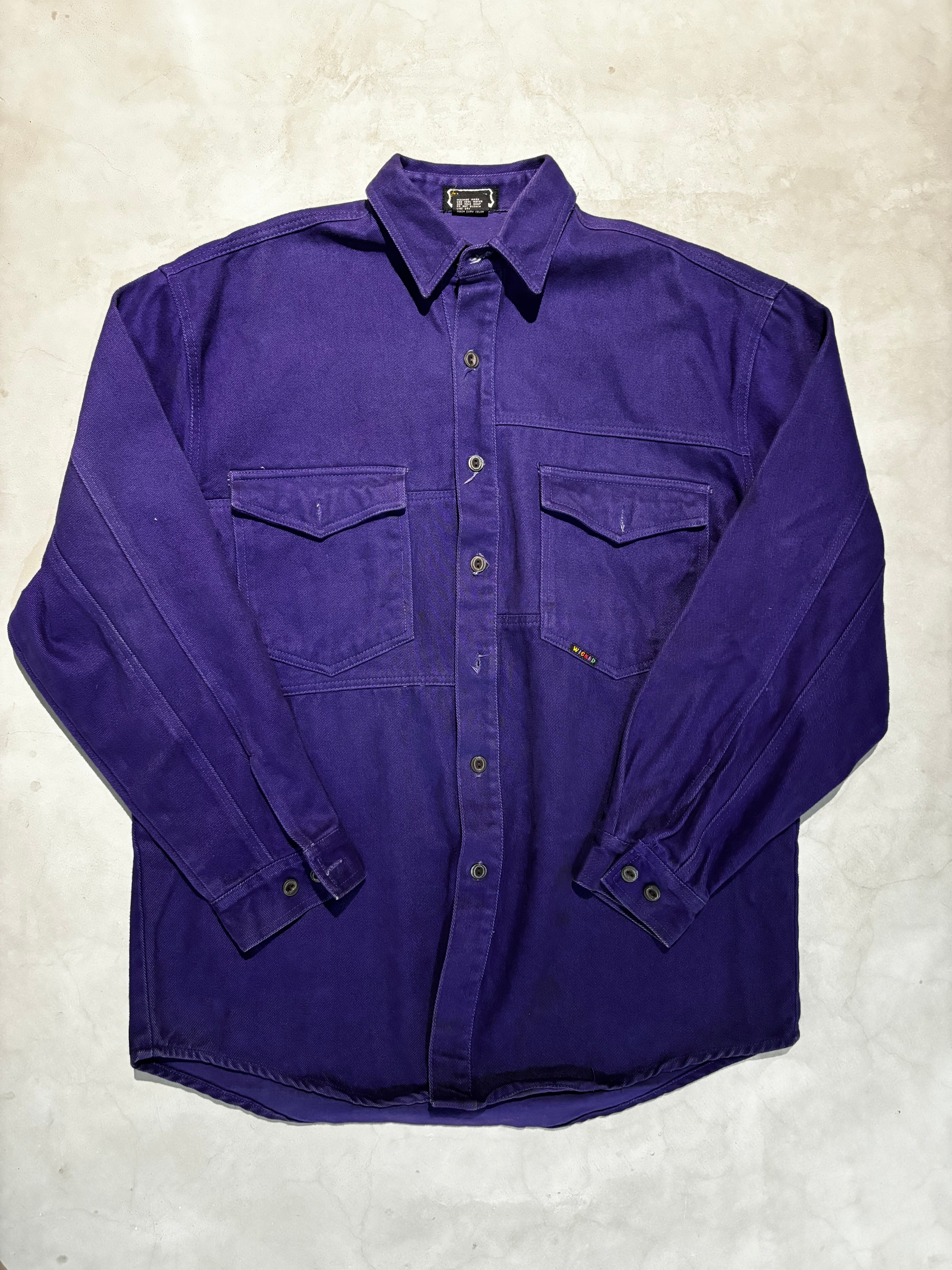 USED, Purple Denim Jacket