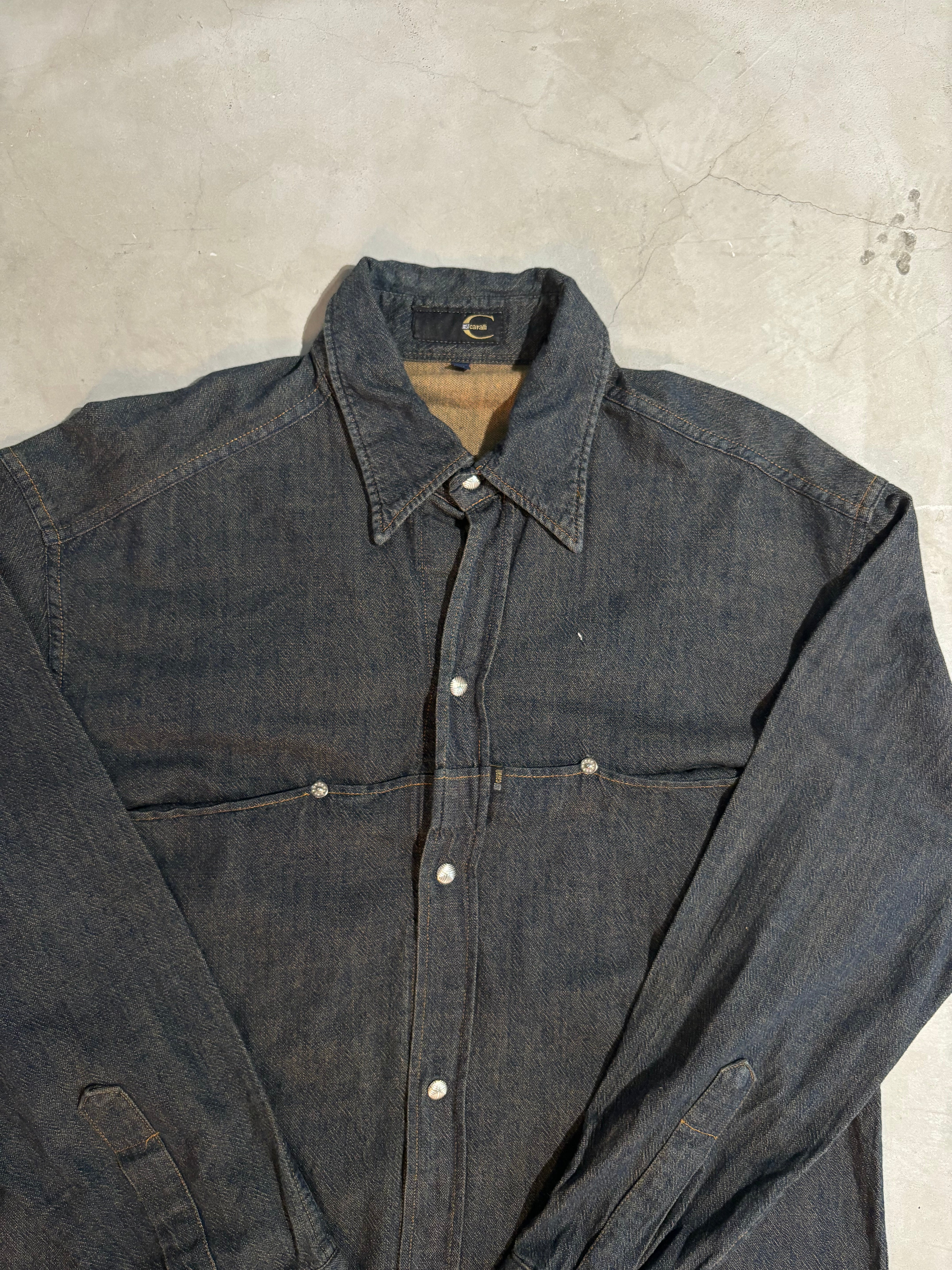 JUST CAVALLI, Denim Shirt