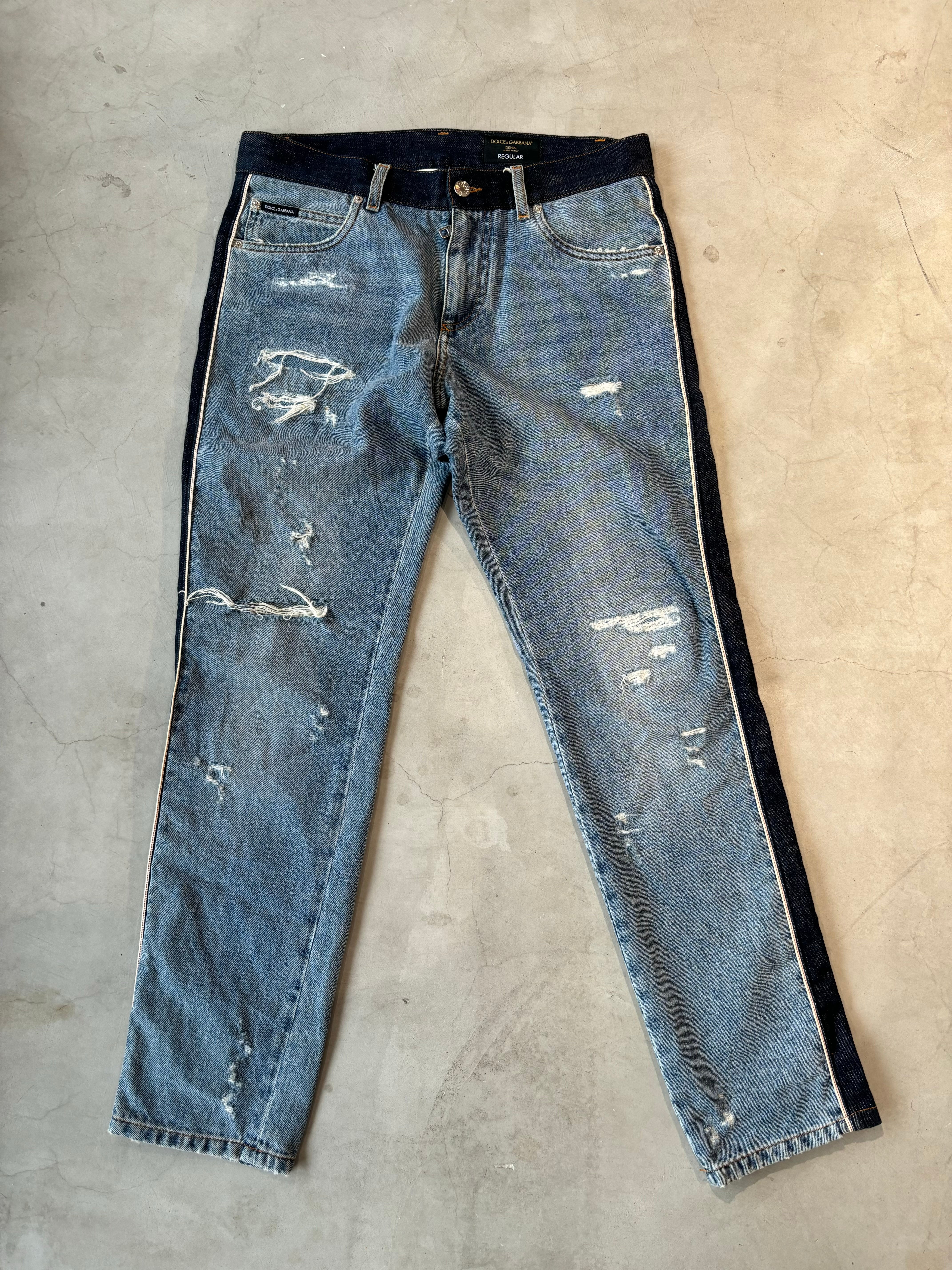 DOLCE & GABBANA, Denim Pants