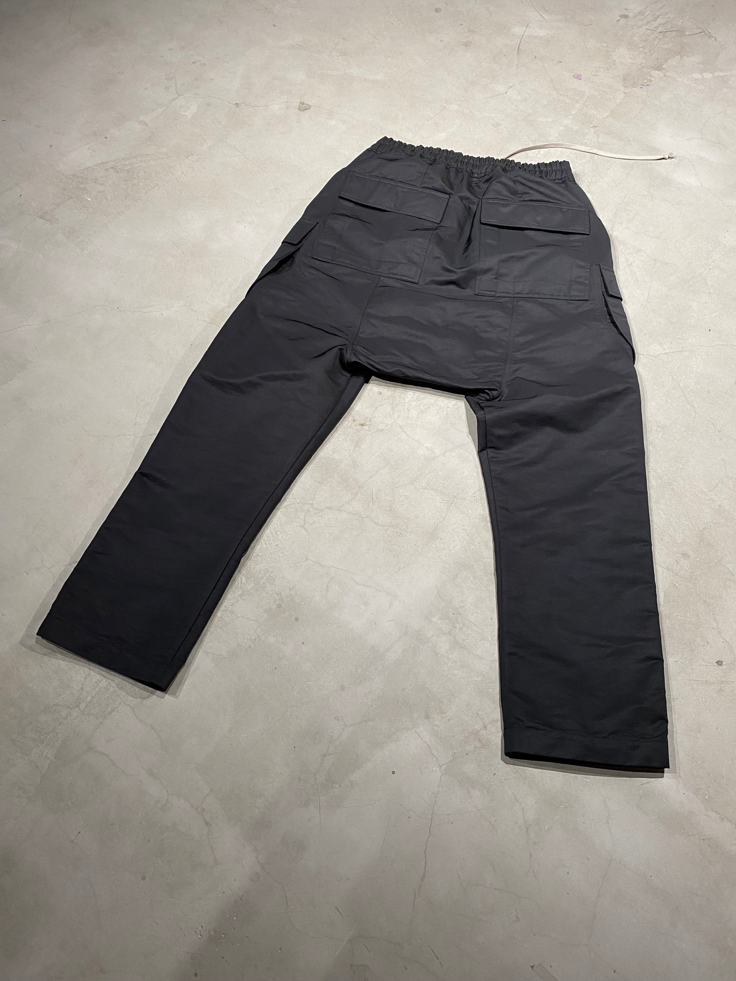 RICK OWENS,  Cargo Long Pants Black