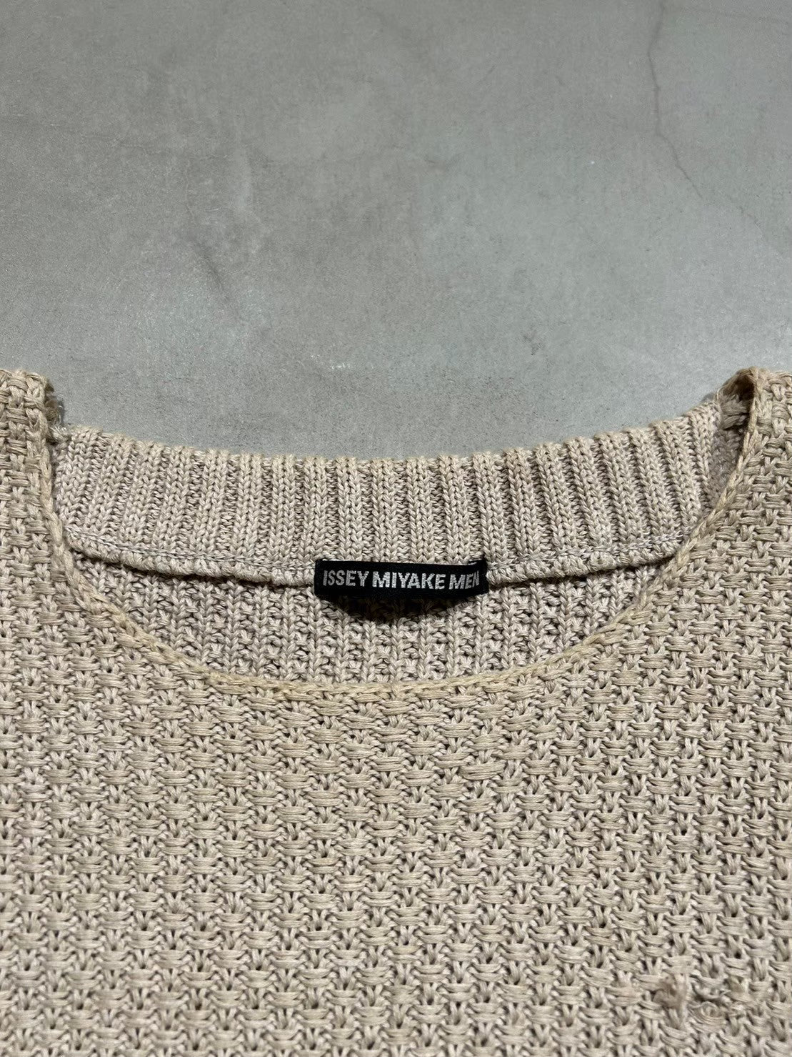 ISSEY MIYAKE MEN, Cable Knit