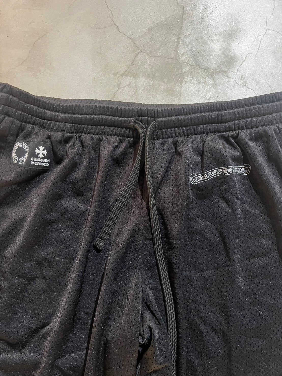 CHROME HEARTS, Mesh Pants Black