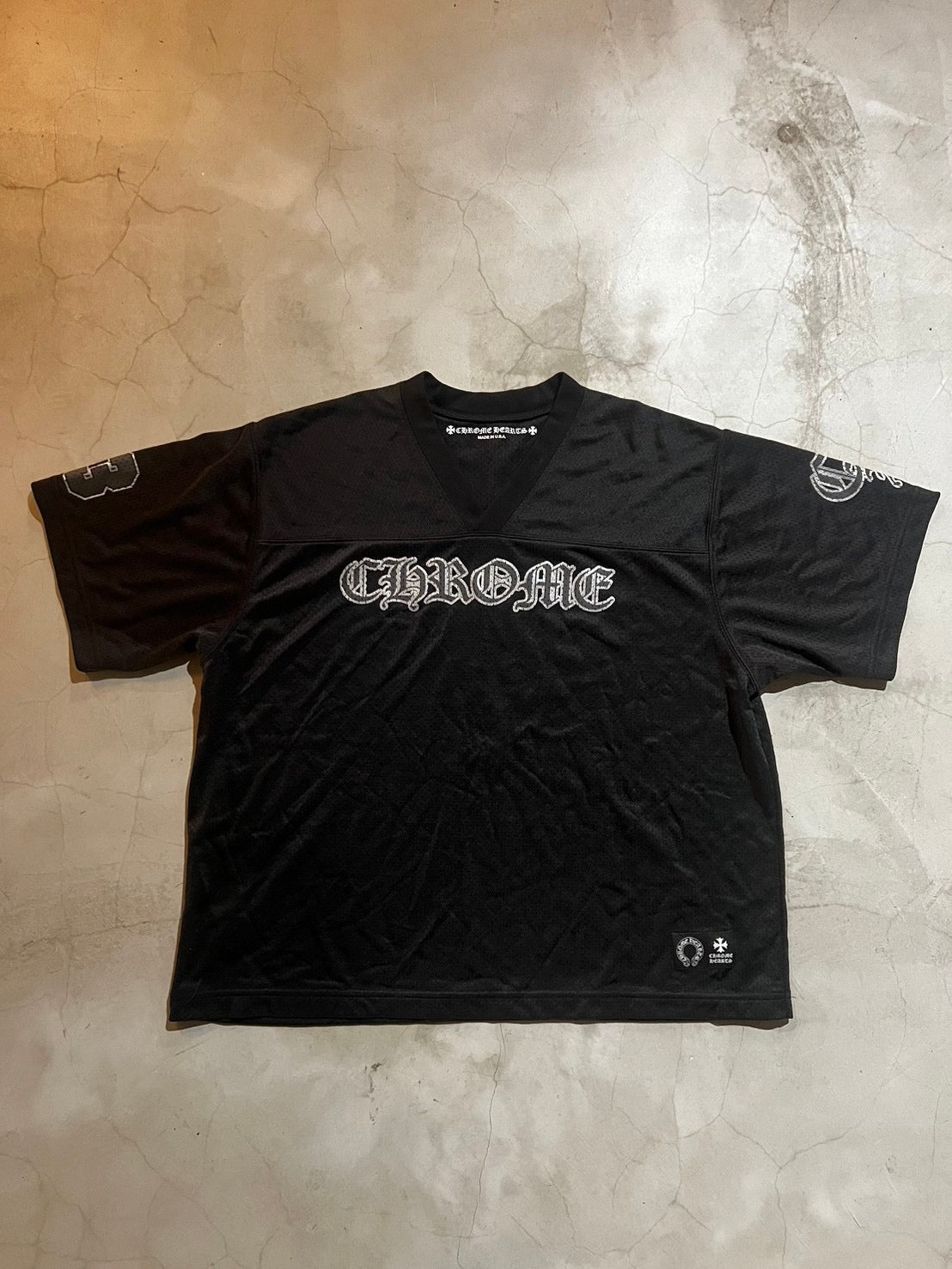 CHROME HEARTS, Mesh T-shirt Black