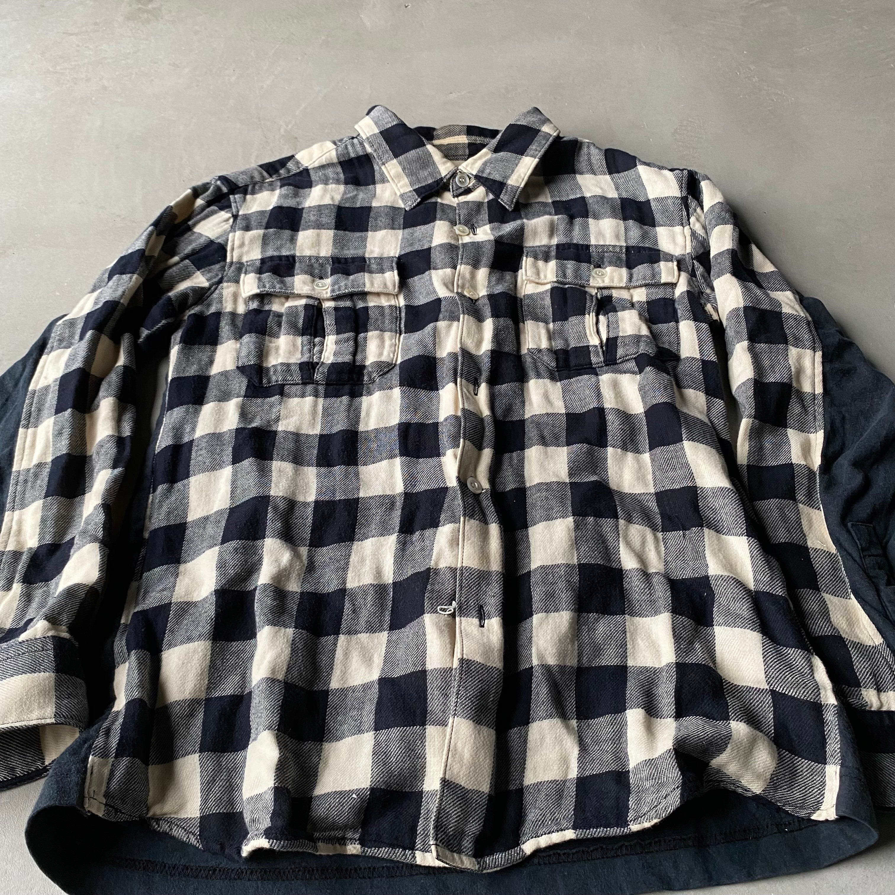 UNDERCOVERISM, Flannel Check Shirt