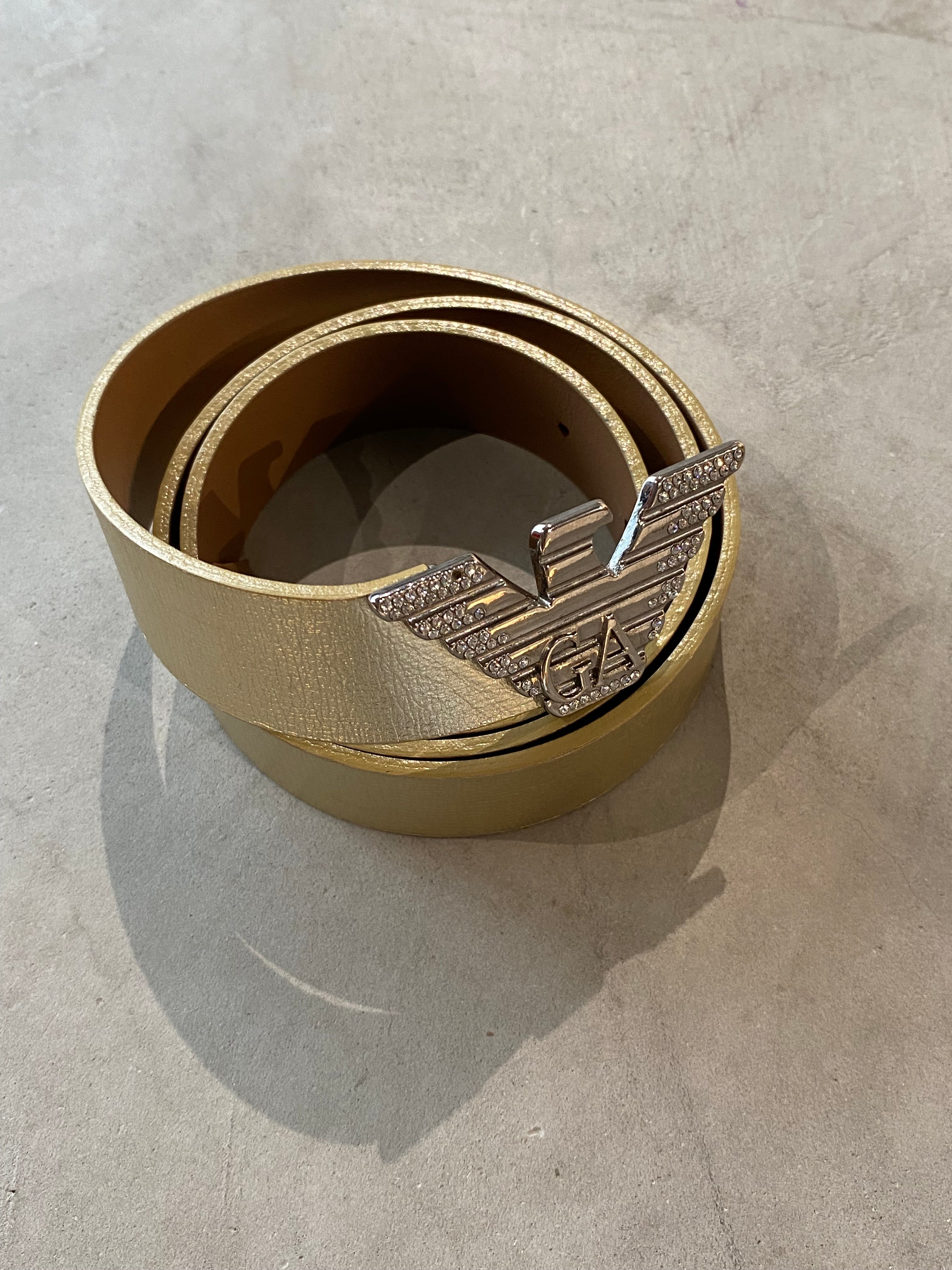 EMPORIO ARMANI, Logo Belt