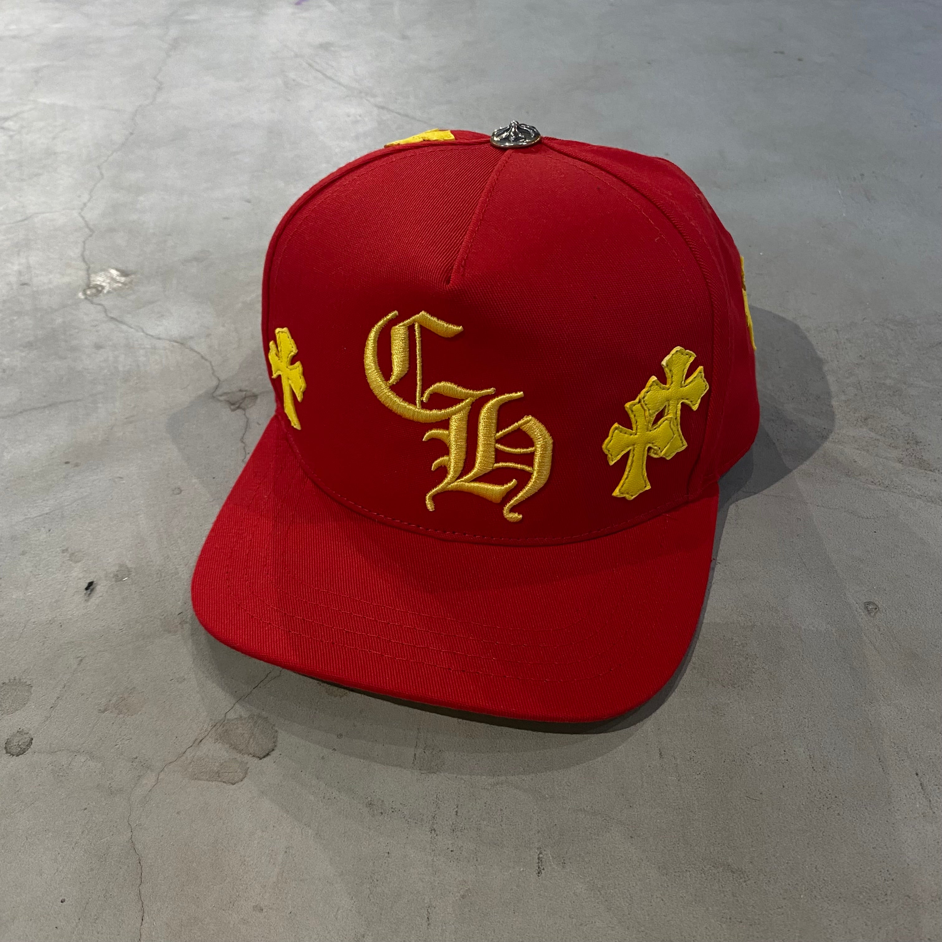 CHROME HEARTS, Cap Red