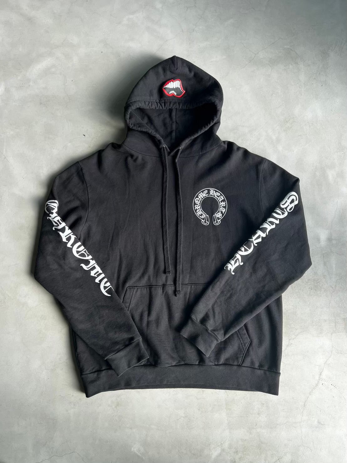 CHROME HEARTS, Hoodie Black