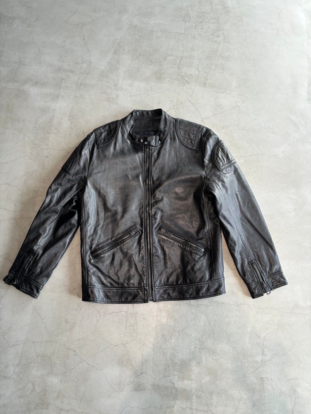 DOLCE & GABBANA, Leather Jacket Black