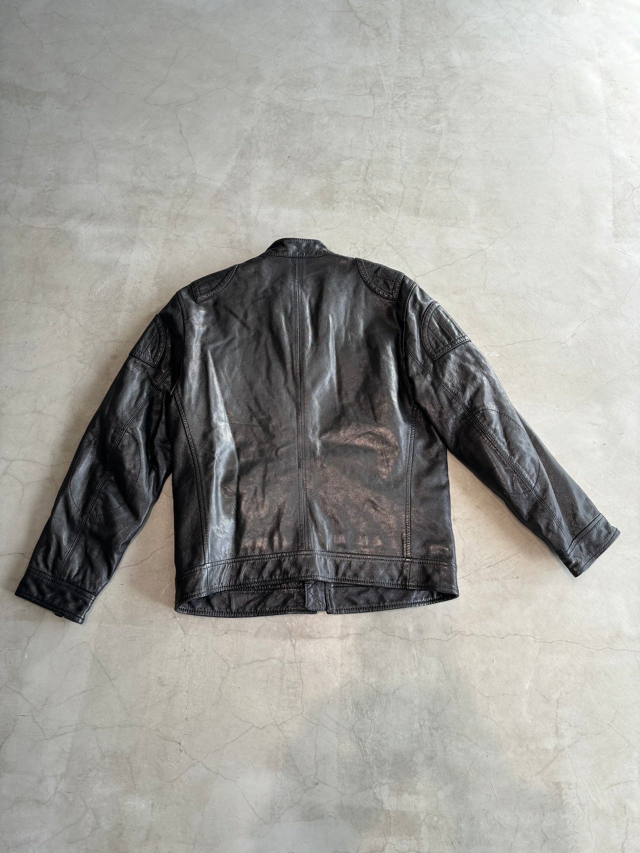 DOLCE & GABBANA, Leather Jacket Black