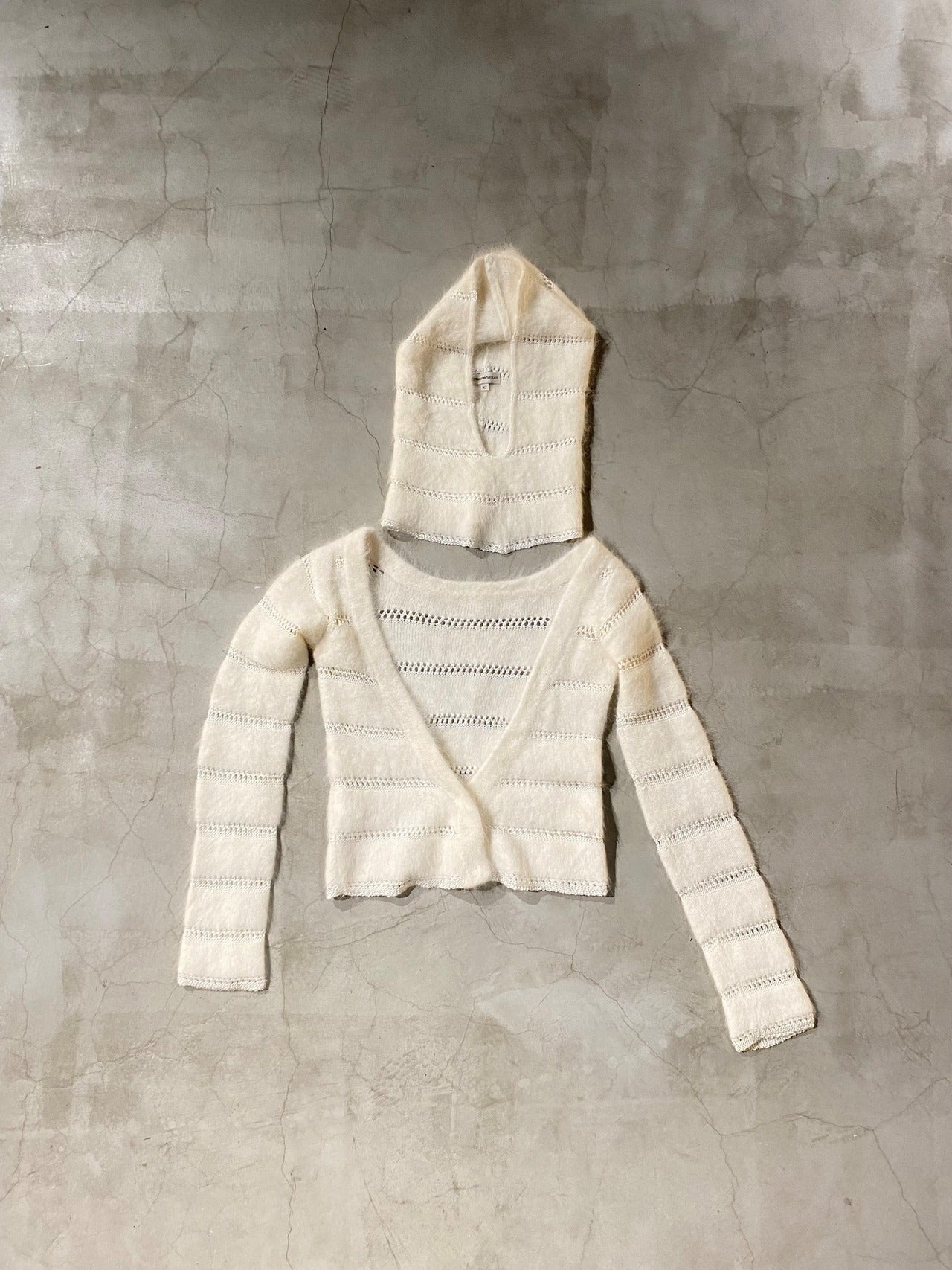 EMPORIO ARMANI, Balaclava・Cardigan Set