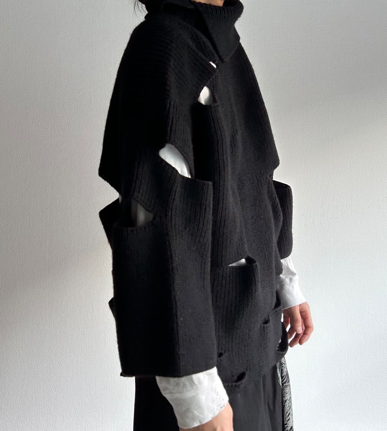 YOHJI YAMAMOTO, Cut Sweater