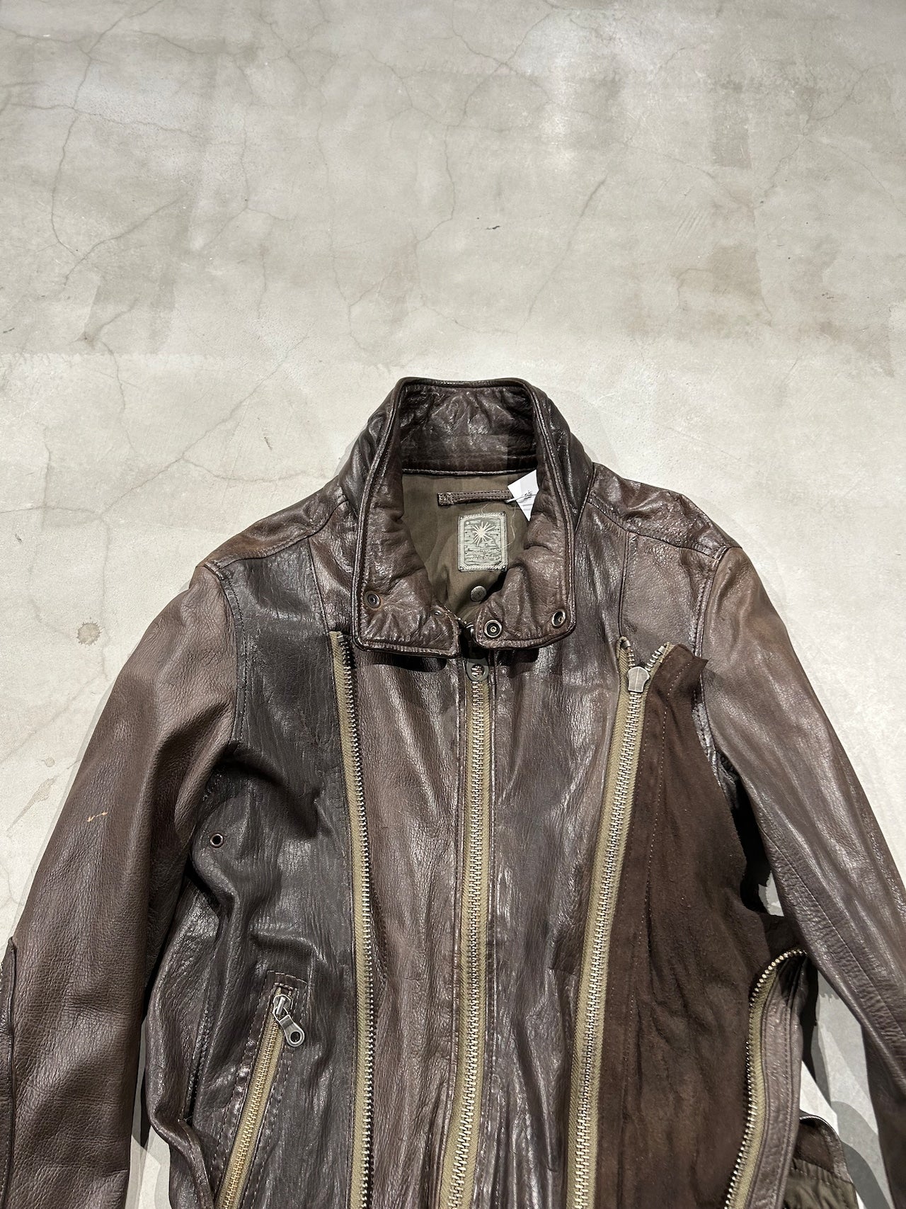 MIHARA YASUHIRO, Leather Jacket