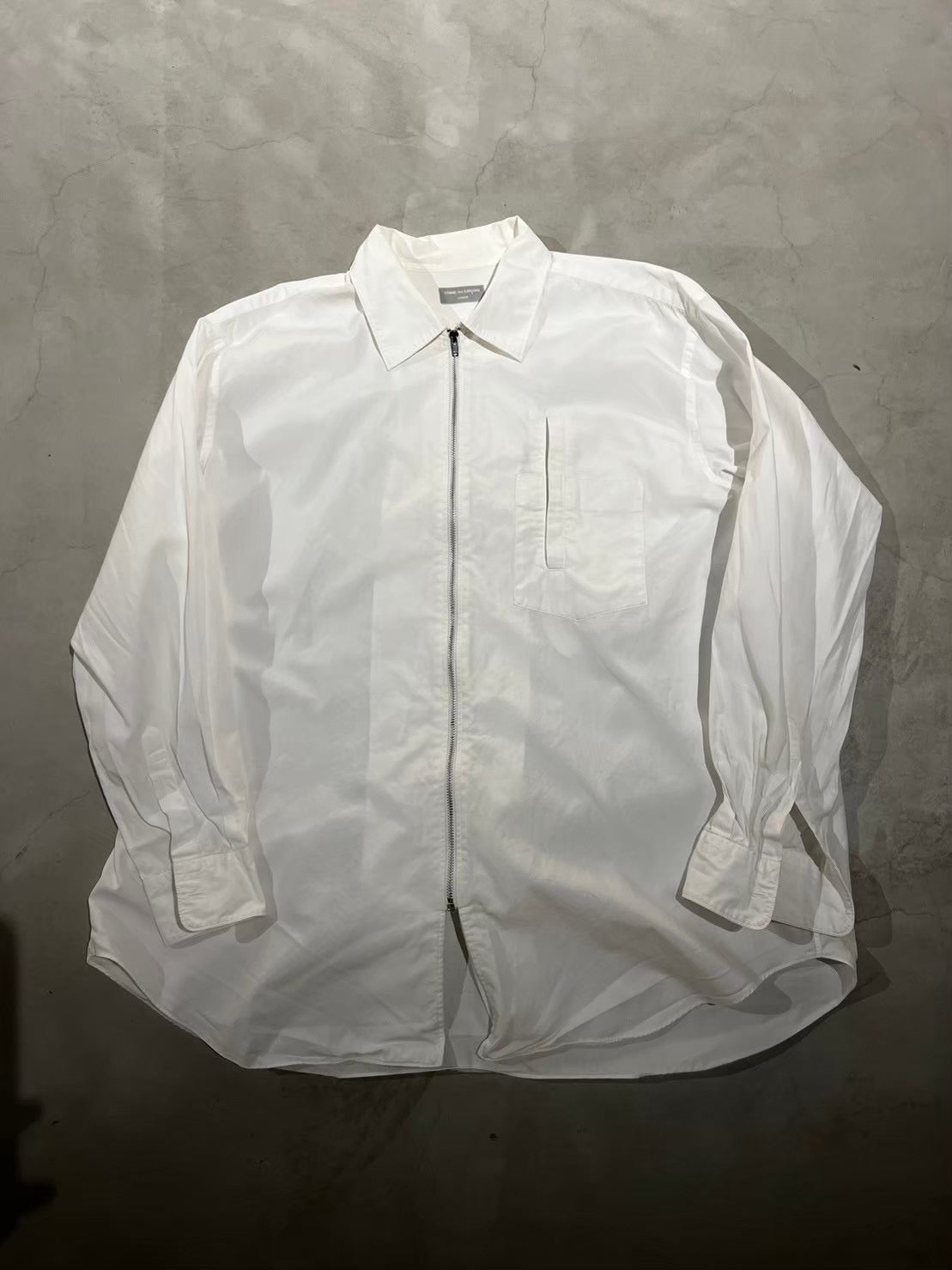 COMME DES GARÇONS HOMME, Zip-up Shirt