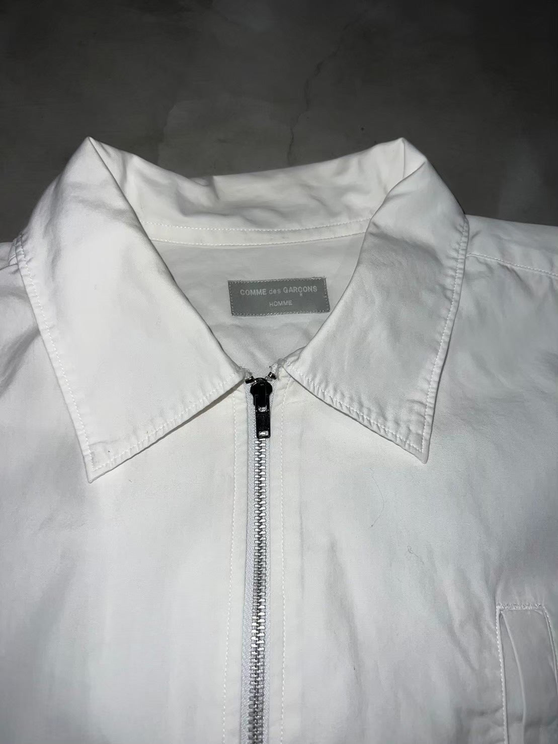 COMME DES GARÇONS HOMME, Zip-up Shirt