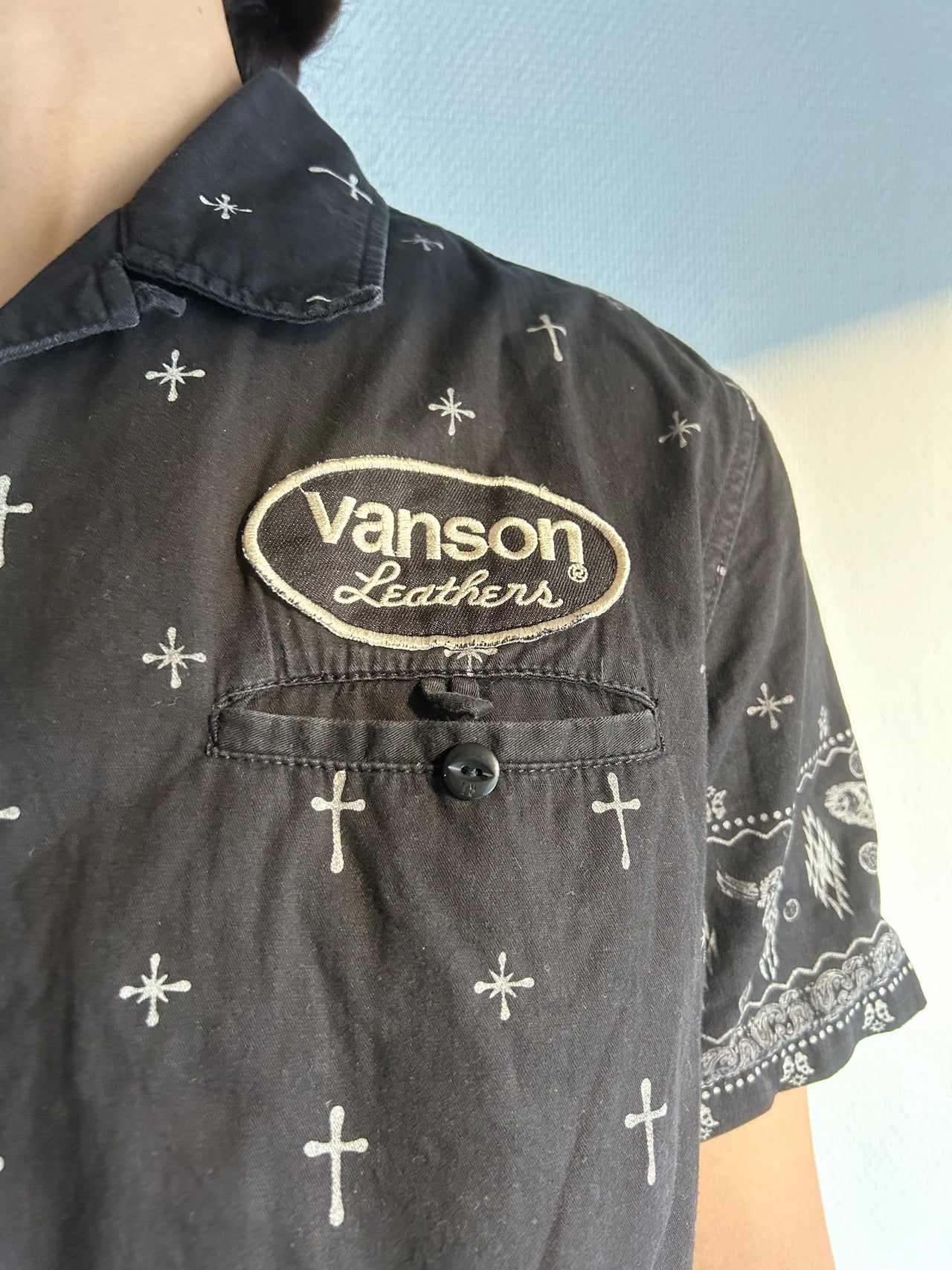 VANSON, Half Sleeve Shirt