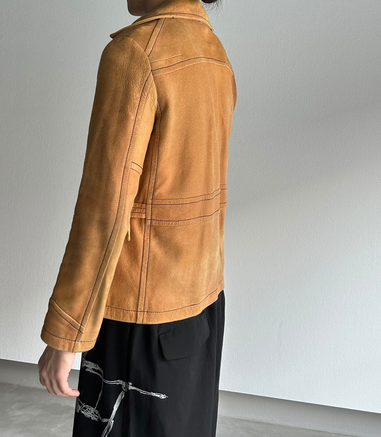 NUMBER(N)INE, 2008AW Western Leather Jacket