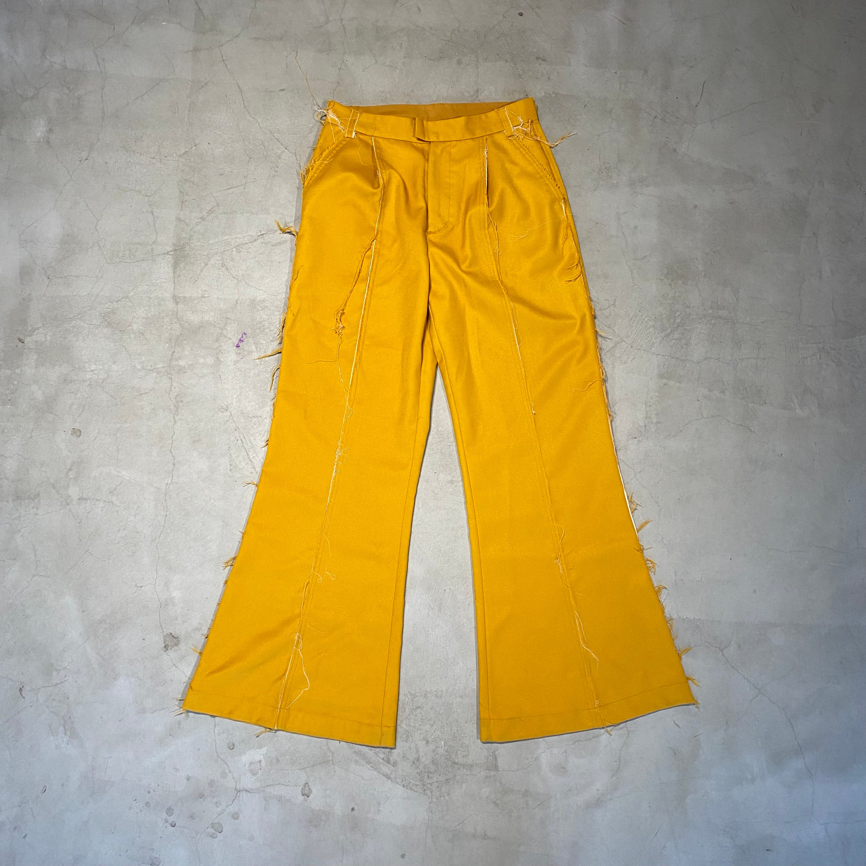 USED, Boots-cut Trouser Yellow